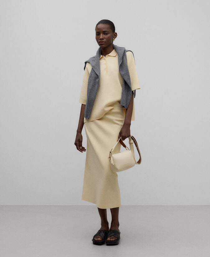 Adolfo Dominguez Bandolera Pequeña Piel No Piel Mujer