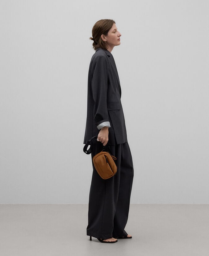 Adolfo Dominguez Bandolera Pequeña Rectangular Mujer