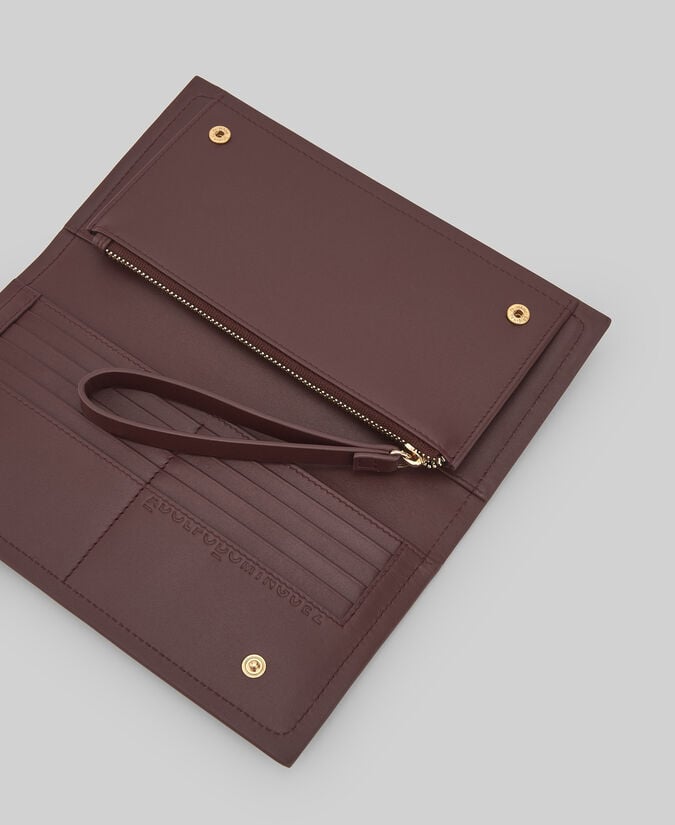 Adolfo dominguez Billetera grande piel responsable mujer