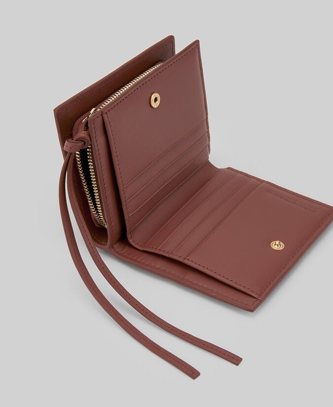 Adolfo Dominguez Billetera Pequeña Trenzada Piel Mujer