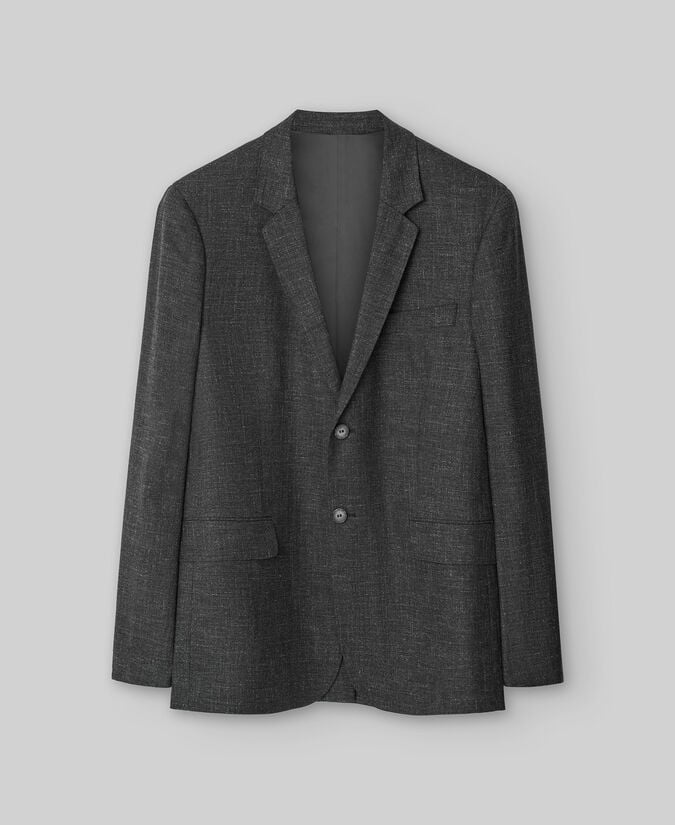 Adolfo Dominguez Blazer Regular Fit Gris Melange Hombre