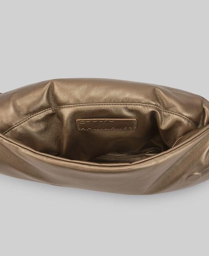 Adolfo Dominguez Bolso Acolchado Solapa Asimétrica Mujer