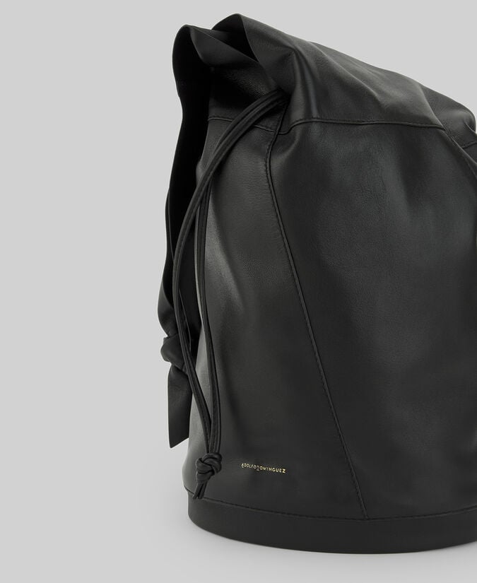 Adolfo Dominguez Bolso Base Rígida Piel Responsable Mujer