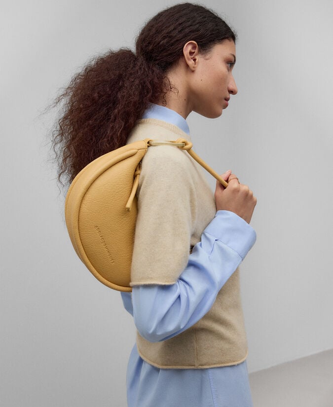 Adolfo Dominguez Bolso De Hombro Piel No Piel Mujer