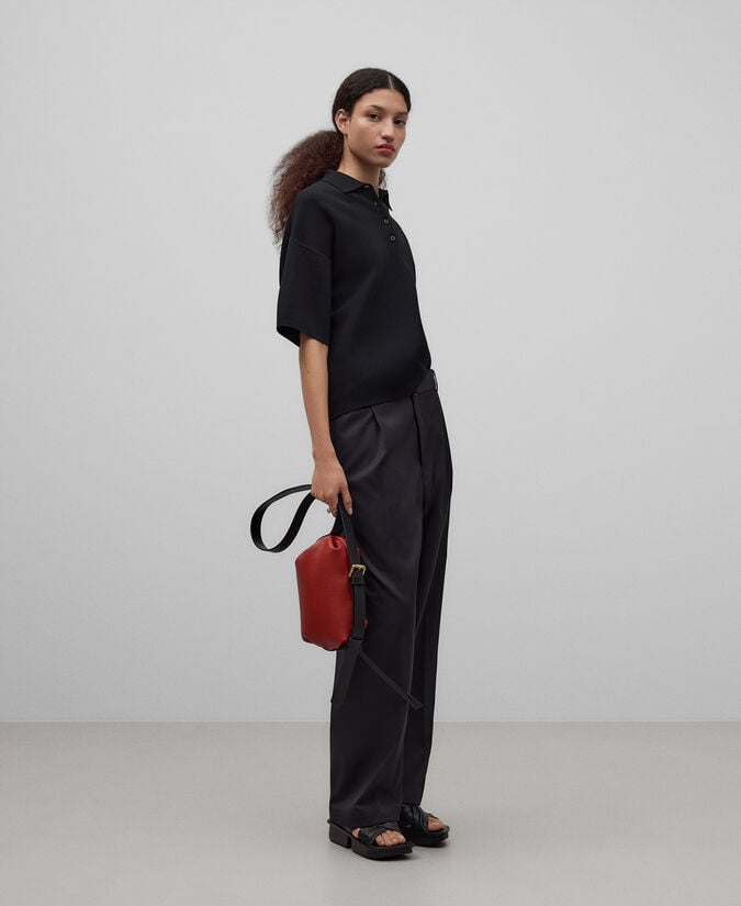 Adolfo Dominguez Bolso Doce Pequeño Piel No Piel Mujer