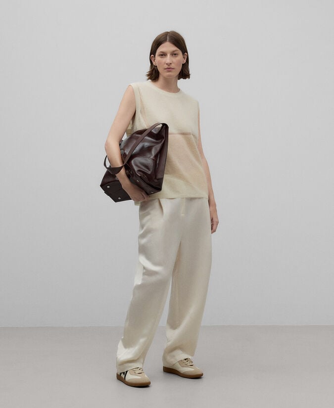 Adolfo Dominguez Bolso Oceana Piel Responsable Mujer