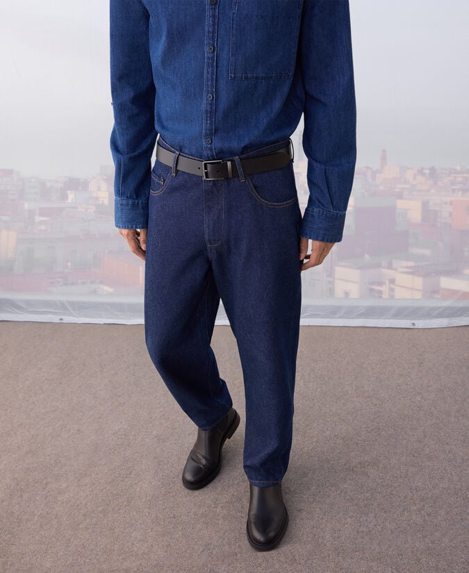 Adolfo Dominguez Botín Chelsea Piel Responsable Hombre