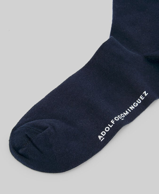 Adolfo dominguez Calcetines tejido de algodón hombre