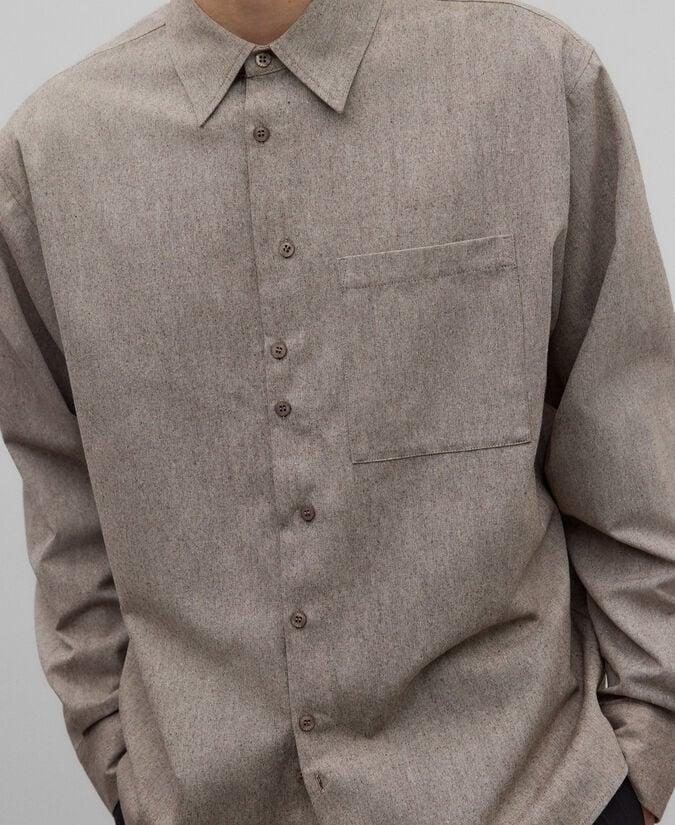 Adolfo Dominguez Camisa Botonadura Asimétrica Hombre