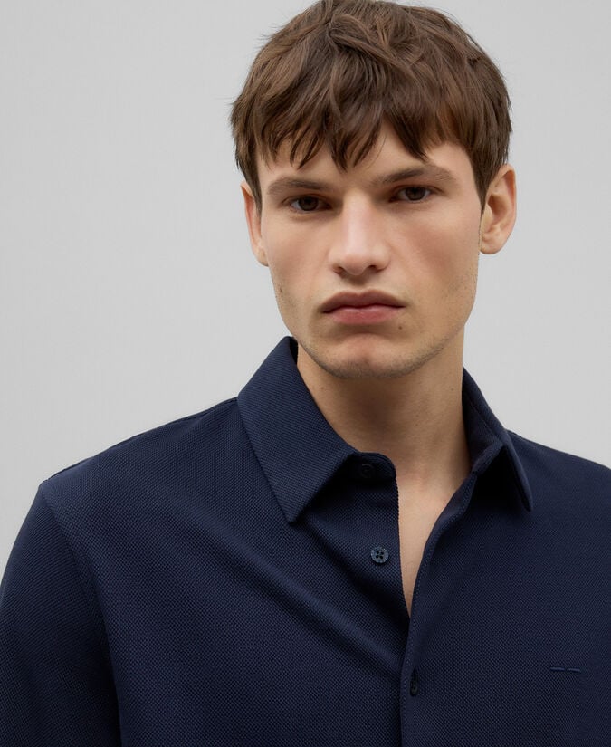 Adolfo Dominguez Camisa Estructurada Algodón Hombre