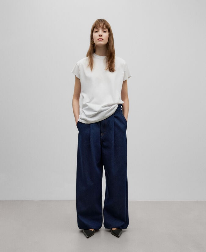 Adolfo dominguez Camiseta algodón orgánico y reciclado