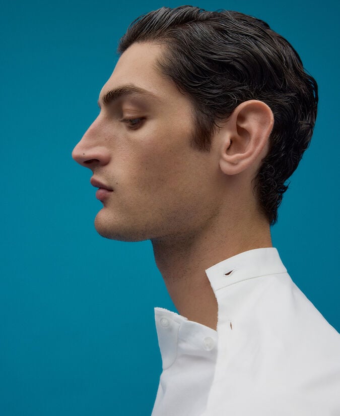 Adolfo dominguez Camiseta con espalda camisa hombre