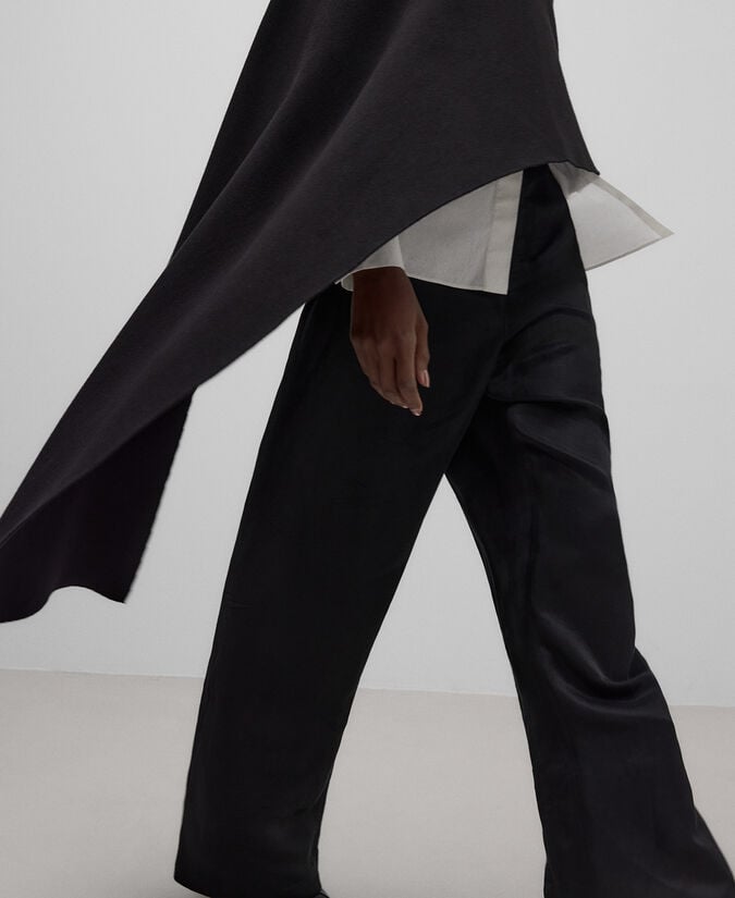 Adolfo Dominguez Capelina Desestructurada Punto Mujer