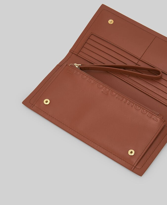 Adolfo Dominguez Cartera Grande Estampada Piel Mujer