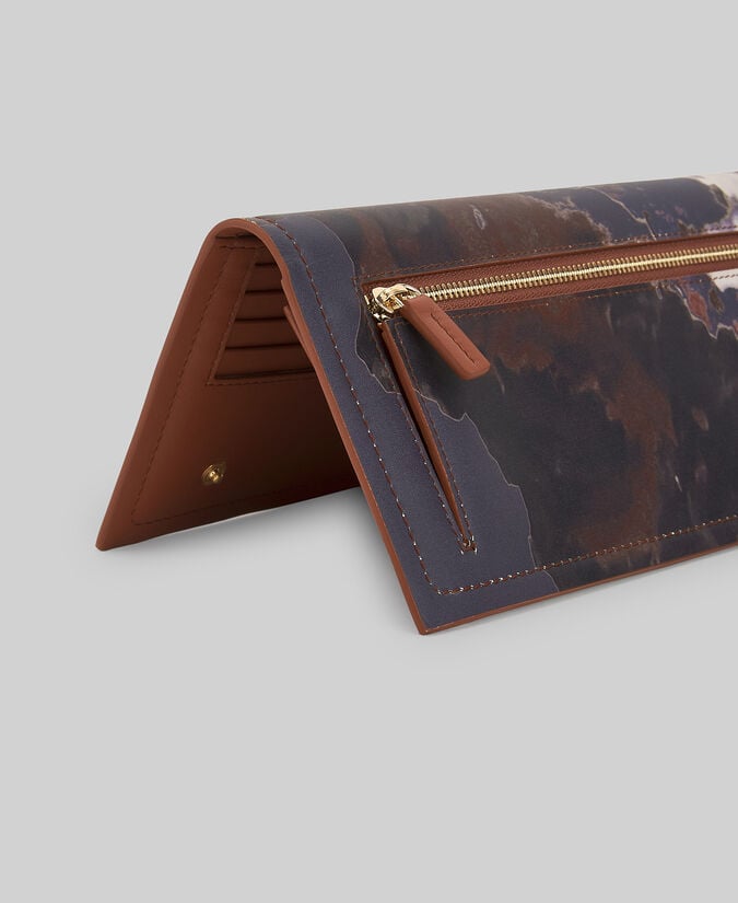 Adolfo dominguez Cartera grande estampada piel mujer