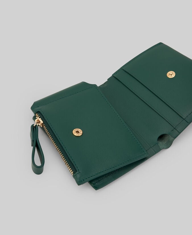 Adolfo dominguez Cartera mediana desplegable piel mujer