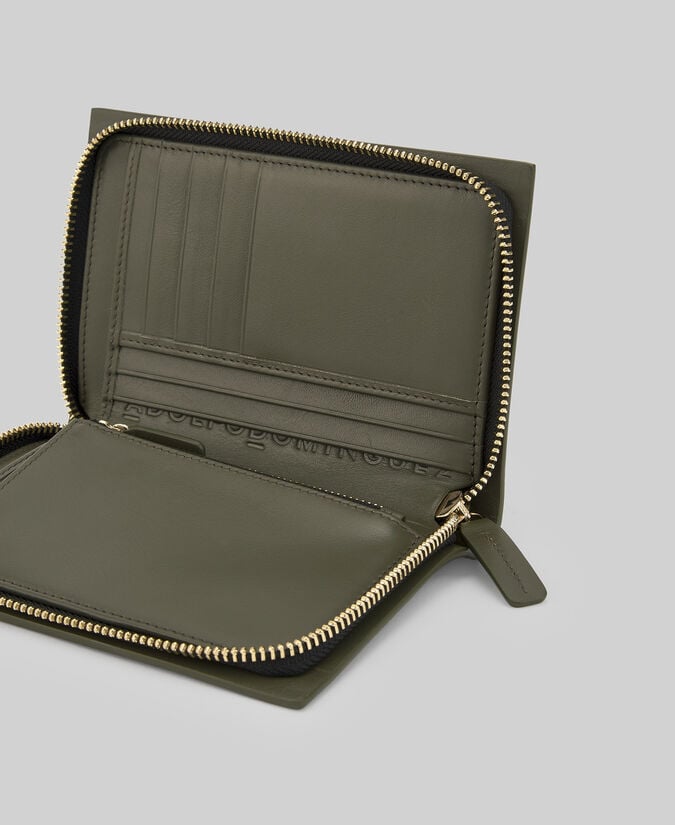 Adolfo Dominguez Cartera Mediana Piel Maxi Logo Mujer