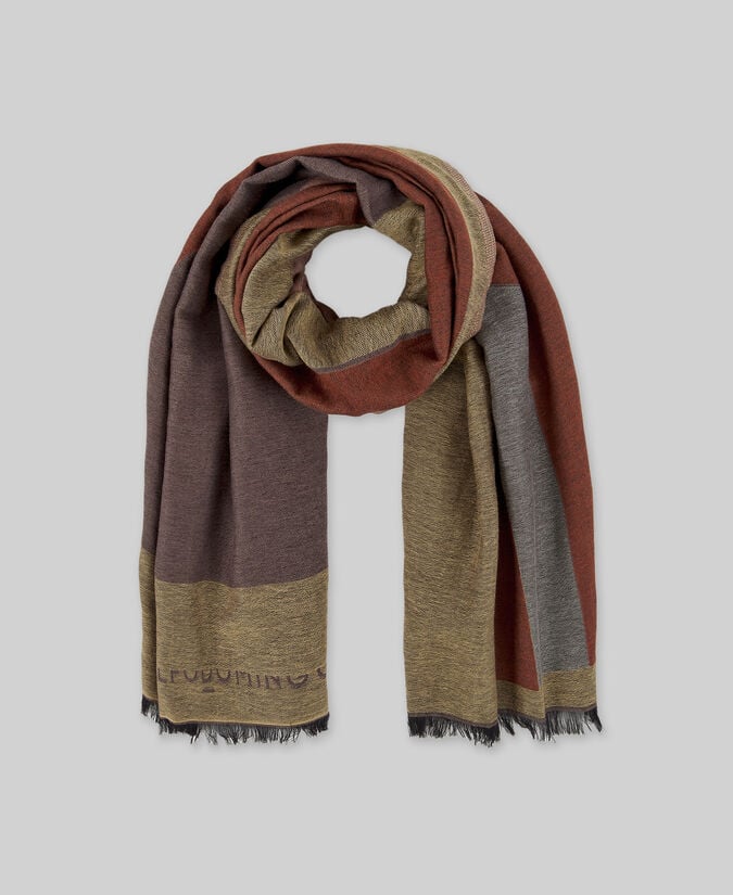 Adolfo Dominguez Chal Jacquard Estampado Geométrico Mujer