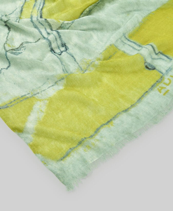 Adolfo Dominguez Chal Mezcla Lana Merino Estampado Mujer