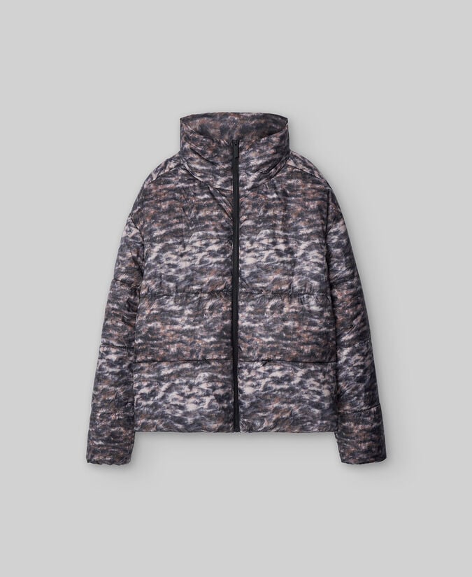 Adolfo Dominguez Chaqueta Acolchada Estampada Mujer