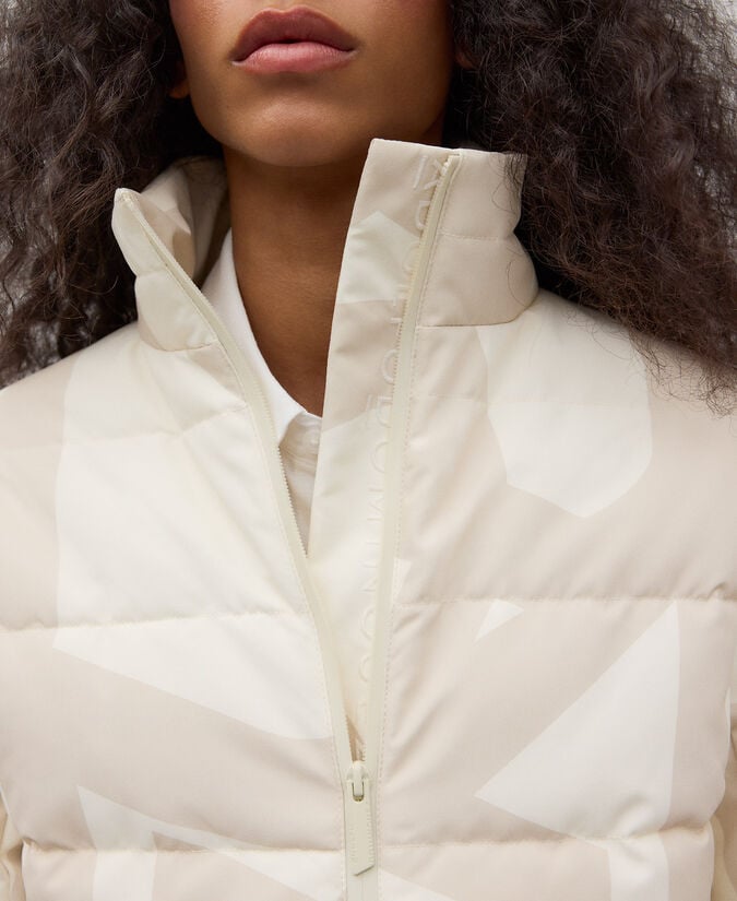 Adolfo Dominguez Chaqueta Acolchada Maxi Logo Mujer