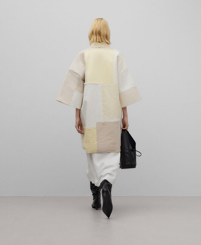 Adolfo Dominguez Chaqueta Patchwork En Algodón Mujer