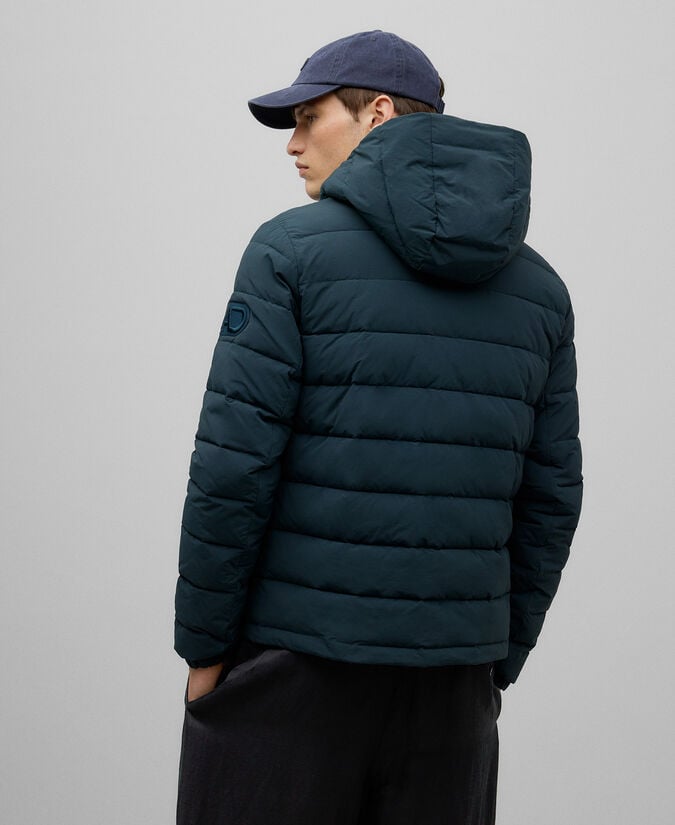 Adolfo Dominguez Chaquetón Acolchado Capucha Hombre