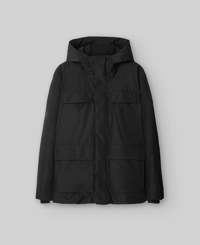 Adolfo Dominguez Chaquetón Acolchado Capucha Hombre
