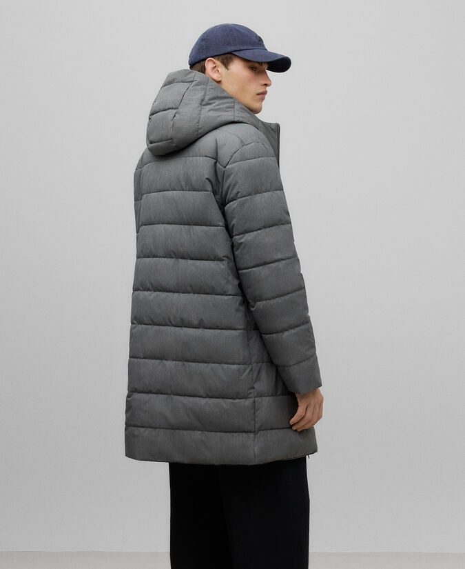 Adolfo Dominguez Chaquetón Acolchado Reversible Hombre