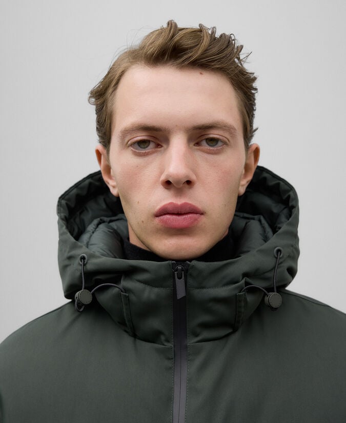 Adolfo Dominguez Chaquetón Poliéster Reciclado Hombre