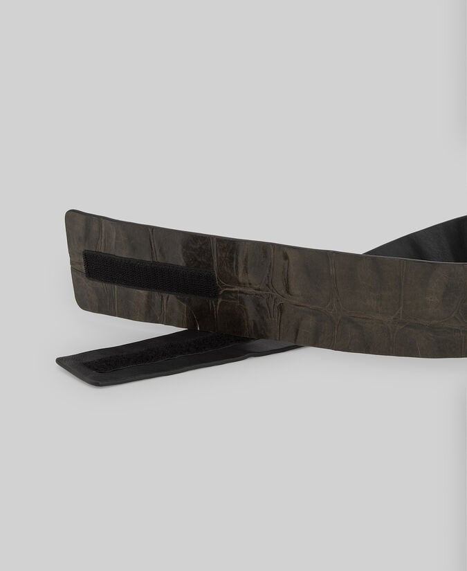 Adolfo Dominguez Cinturón Coco Piel Responsable Mujer