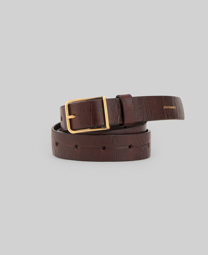 Adolfo dominguez Cinturón coco piel responsable mujer