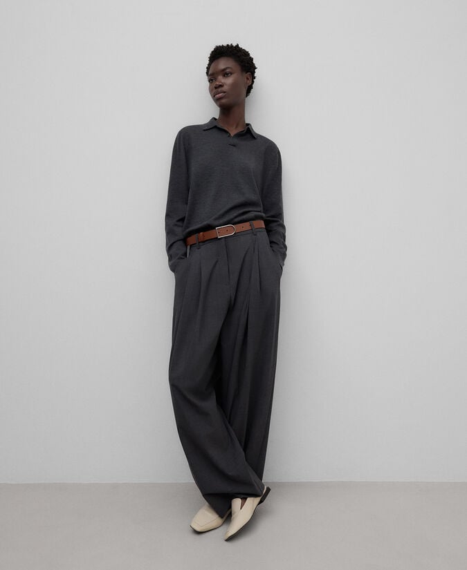 Adolfo Dominguez Cinturón Piel Responsable Marrón Mujer