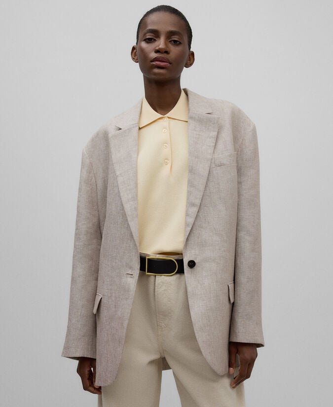 Adolfo Dominguez Cinturón Piel Responsable Negro Mujer