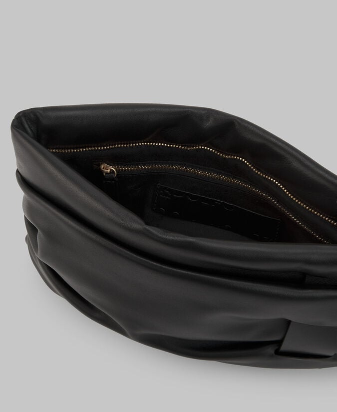 Adolfo Dominguez Clutch Acolchado Piel Responsable Mujer