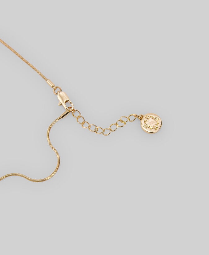 Adolfo Dominguez Collar Pieza Metálica Torsionada Mujer