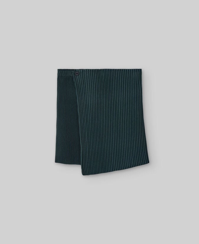 Adolfo Dominguez Falda Corta Asimétrica Crinkle Mujer