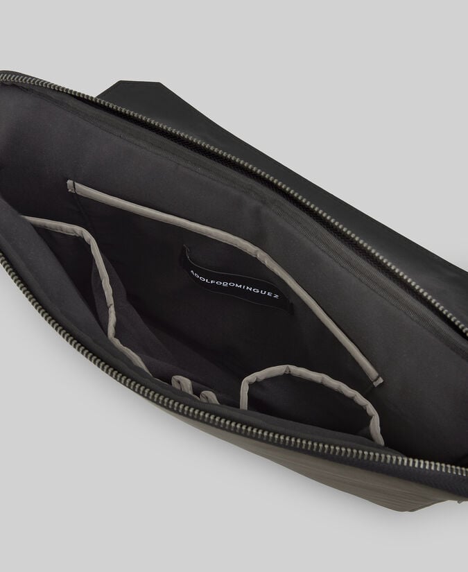 Adolfo Dominguez Funda Portátil Bicolor Solapa Hombre