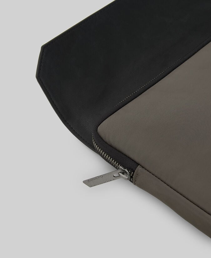 Adolfo dominguez Funda portátil bicolor solapa hombre