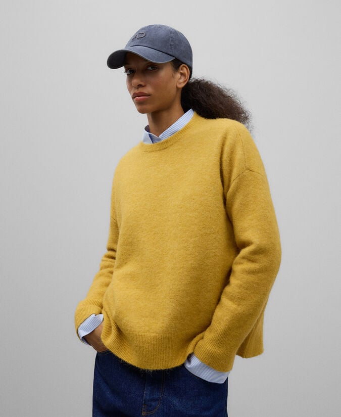 Adolfo Dominguez Gorra En Denim De Algodón Azul Mujer