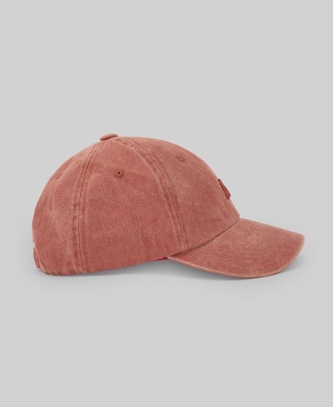 Adolfo dominguez Gorra en denim de algodón naranja mujer