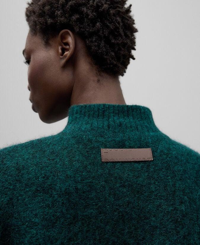 Adolfo Dominguez Jersey Cuello Perkins Alpaca Mujer