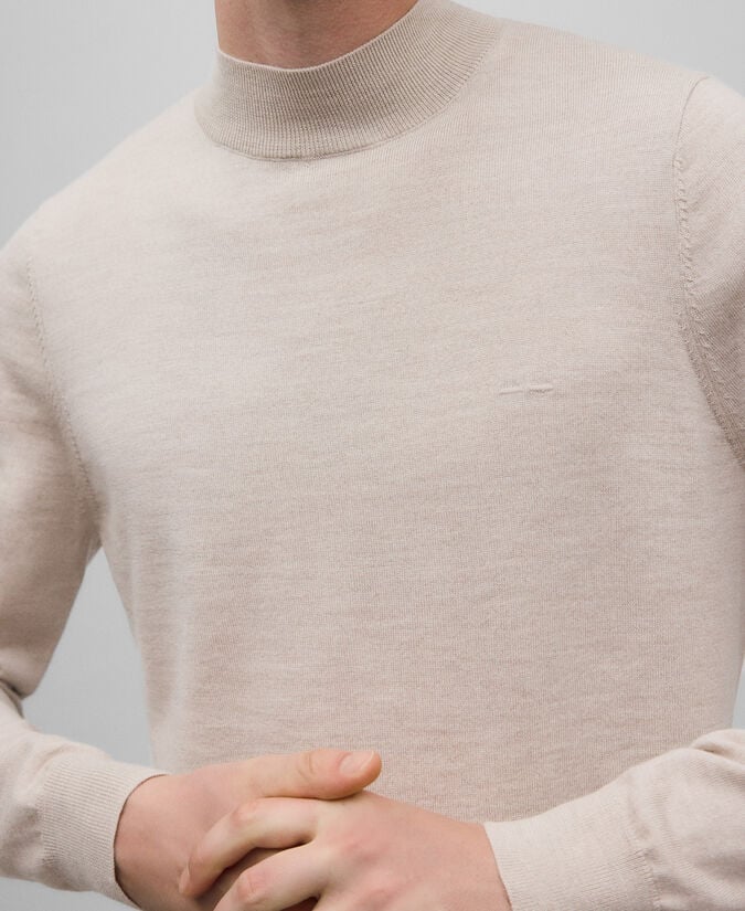 Adolfo Dominguez Jersey Cuello Perkins Lana Merino Hombre