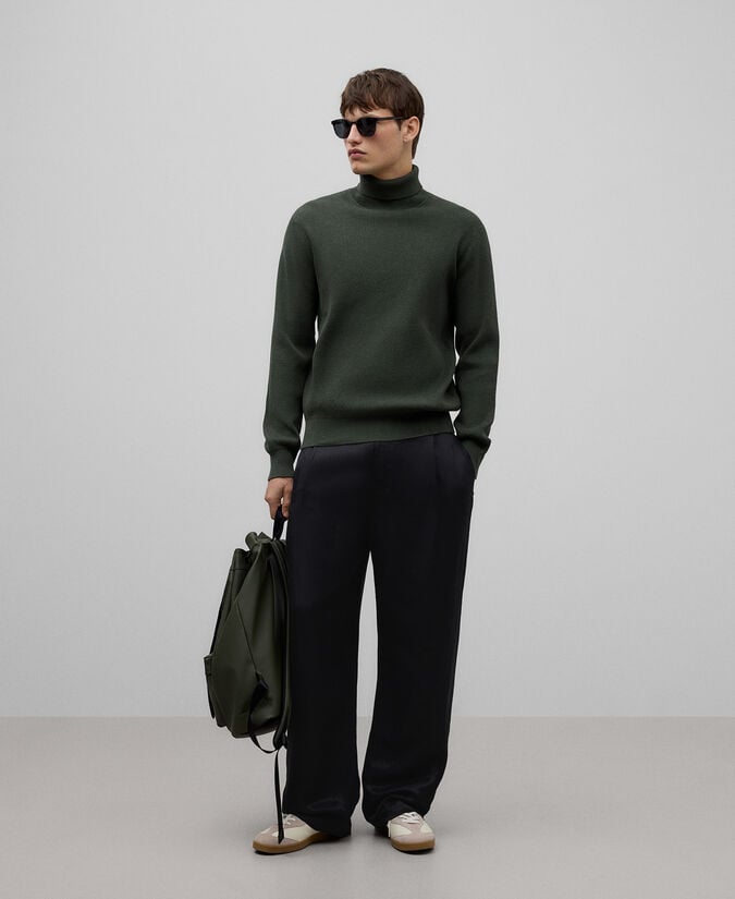 Adolfo dominguez Jersey cuello vuelto algodón hombre