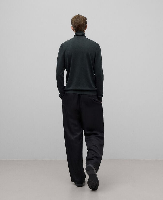 Adolfo Dominguez Jersey Cuello Vuelto Lana Merino Hombre