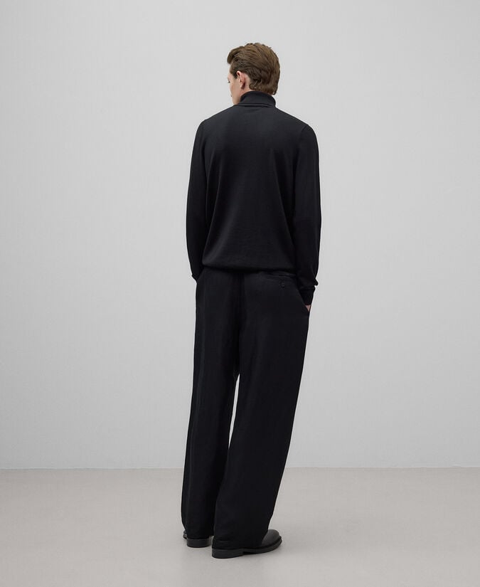 Adolfo Dominguez Jersey Cuello Vuelto Lana Merino Hombre