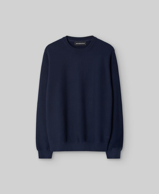 Adolfo Dominguez Jersey Estructurado En Algodón Hombre