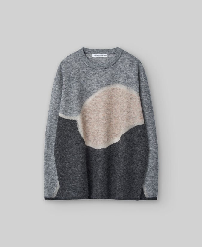 Adolfo Dominguez Jersey Punto Con Transparencias Mujer