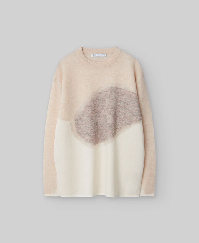 Adolfo Dominguez Jersey Punto Con Transparencias Mujer