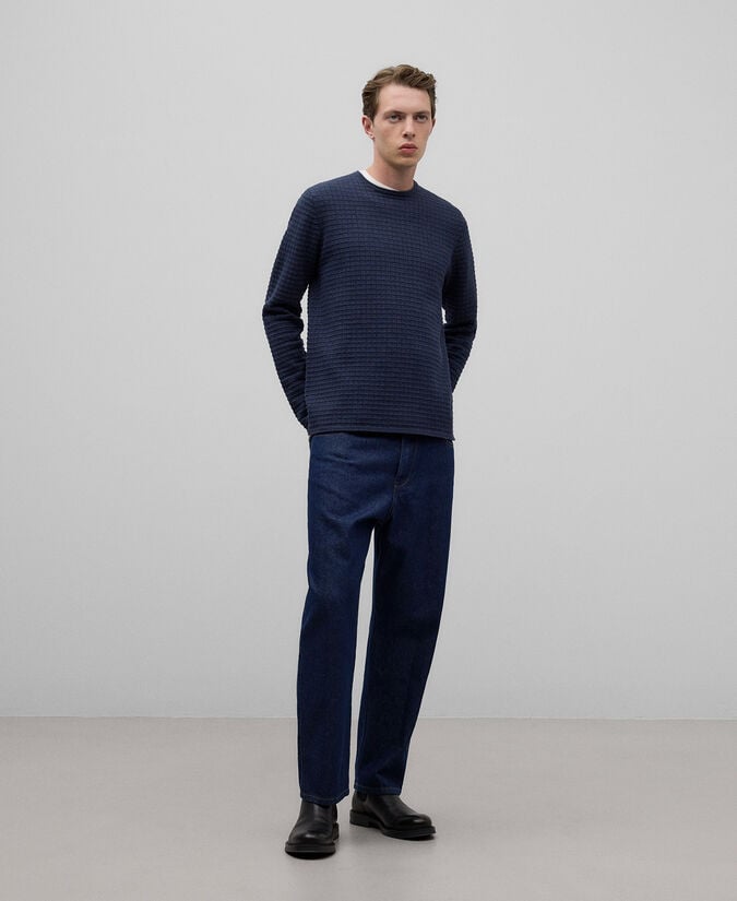 Adolfo dominguez Jersey punto estructura algodón hombre